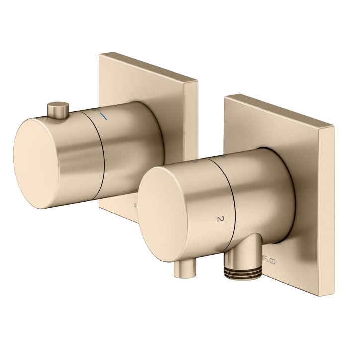Keuco EDITION 11 Thermostatarmatur Set für 2 Verbraucher, mit Schlauchanschluss