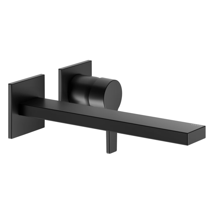 Keuco EDITION 11 Black Selection Einhebel-Waschtischmischer Unterputz, 2-Loch, Ausladung 24,3 cm