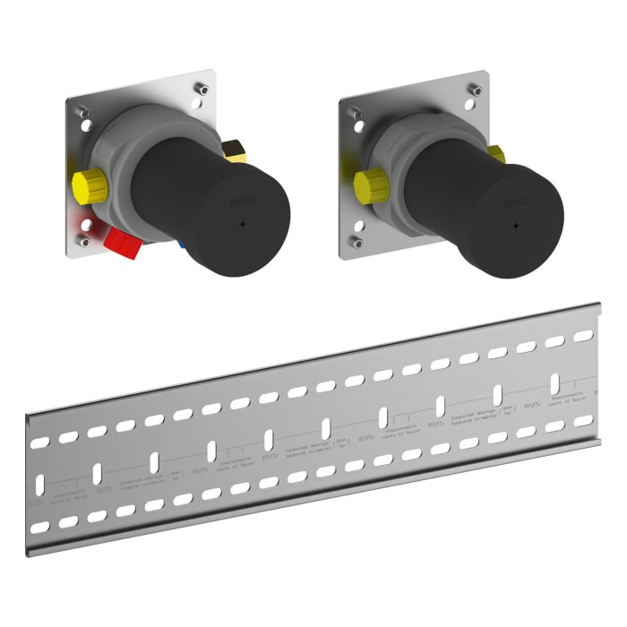 Keuco Grundkörper-Set für Einhebelmischer UP 2-Wege mit Schlauchanschluss