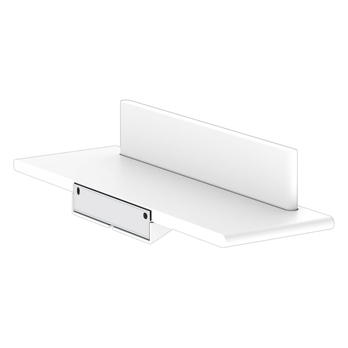 Keuco HERA Duschablage mit Duschabzieher, 32,8 cm