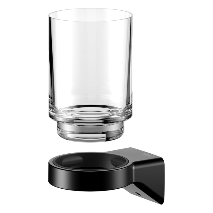 Keuco HERA Glashalter mit Echtkristall-Glas