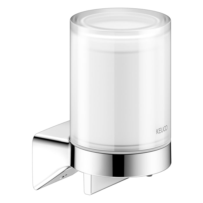 Keuco HERA Seifenspender mit satiniertem Stülpglas