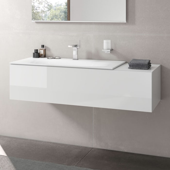 Keuco EDITION 11 Waschtischunterbau 140 x 53,5 cm links, beleuchtet