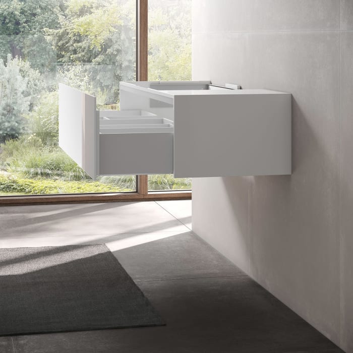 Keuco EDITION 11 Waschtischunterbau 140 x 53,5 cm links