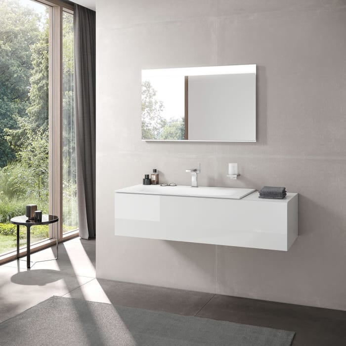 Keuco EDITION 11 Waschtischunterbau 140 x 53,5 cm links, beleuchtet