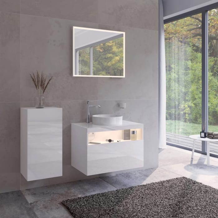 Keuco Stageline Mittelschrank 40 x 78,2 cm, Anschlag links