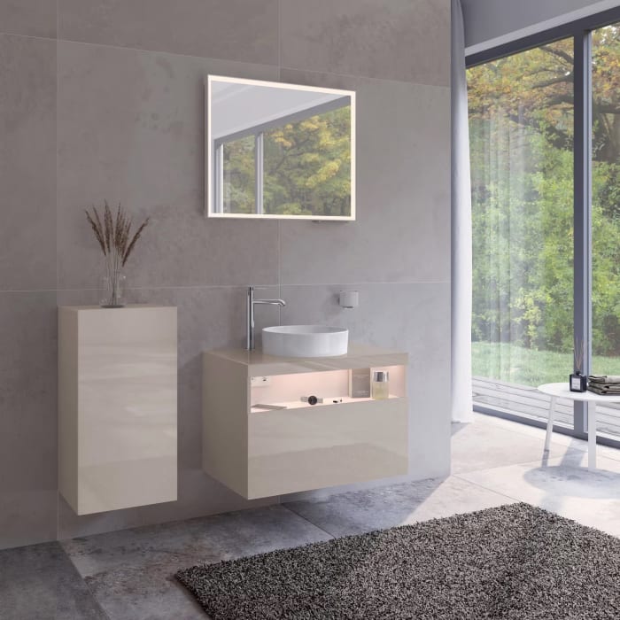 Keuco Stageline Mittelschrank 40 x 78,2 cm, Anschlag links