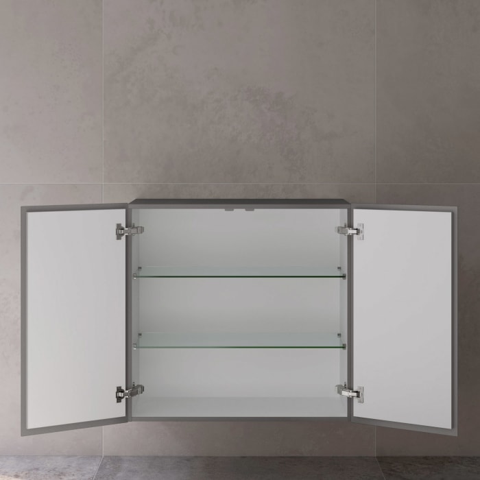 Keuco Stageline Mittelschrank 80 x 78,2 cm, 2-türig