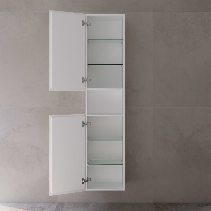 Keuco Stageline Hochschrank 40 x 180 cm, Anschlag links, ohne LED-Fachbeleuchtung