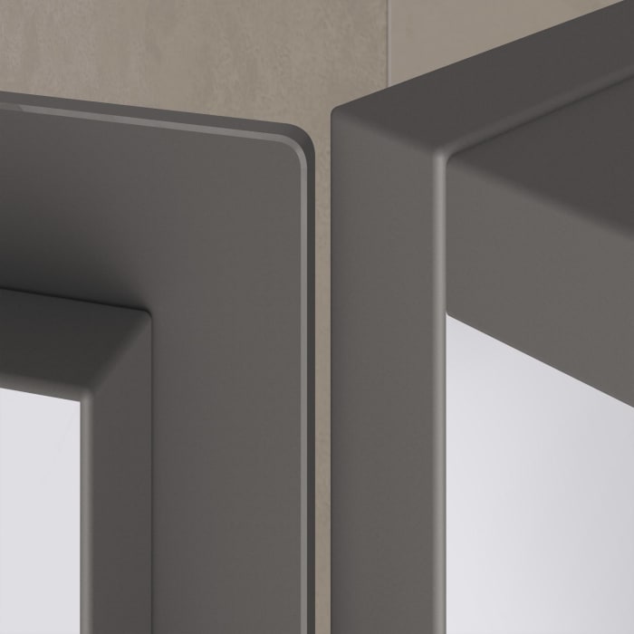 Keuco Stageline Hochschrank 40 x 180 cm, Anschlag links, ohne LED-Fachbeleuchtung