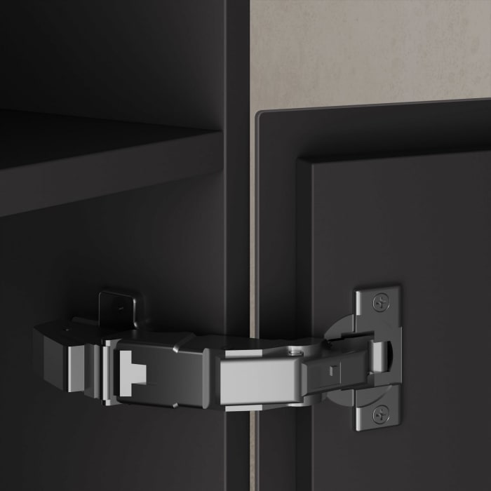 Keuco Stageline Hochschrank 40 x 180 cm, Anschlag rechts, mit LED-Fachbeleuchtung