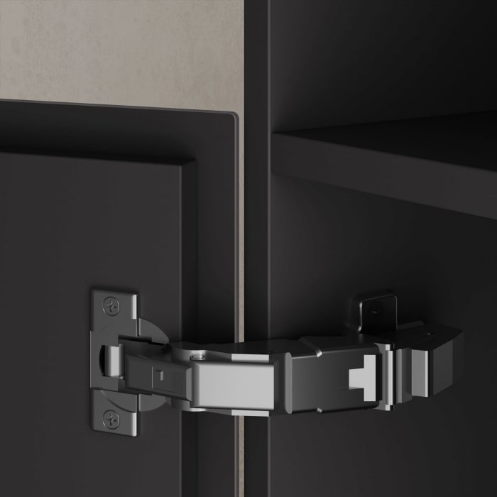 Keuco Stageline Hochschrank 40 x 180 cm, Anschlag links, mit LED-Fachbeleuchtung