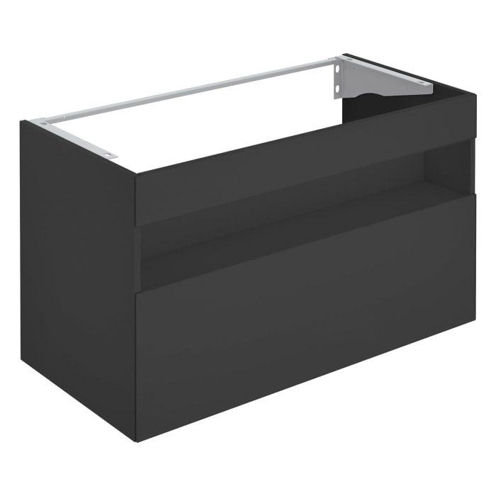 Keuco Stageline Waschtischunterbau 100 x 62,5 cm, mit Steckdose und Beleuchtung, CH Version