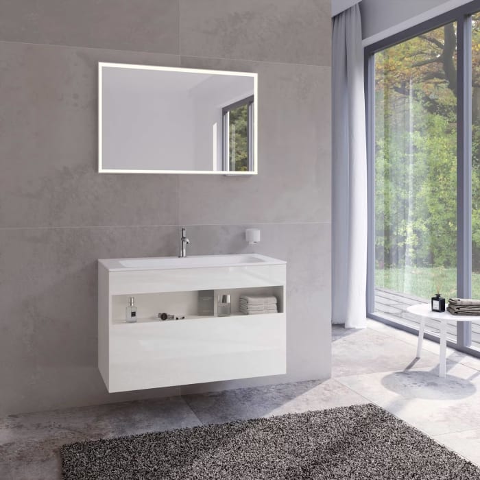 Keuco Stageline Waschtischunterbau 100 x 62,5 cm, mit 1 Auszug