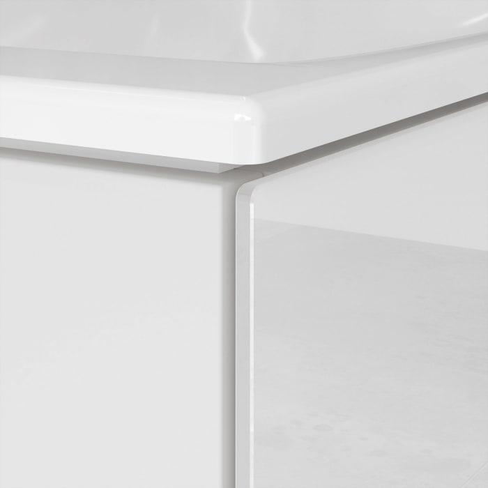 Keuco Stageline Waschtischunterbau 46 x 62,5 cm, Anschlag rechts, 1-türig