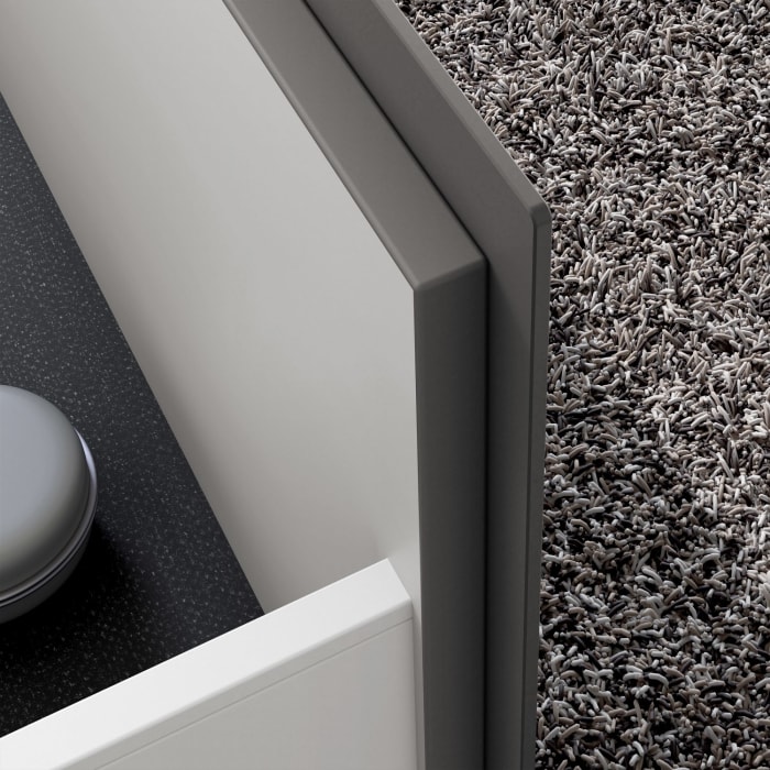 Keuco Stageline Waschtischunterbau 65 cm, Hahnloch links