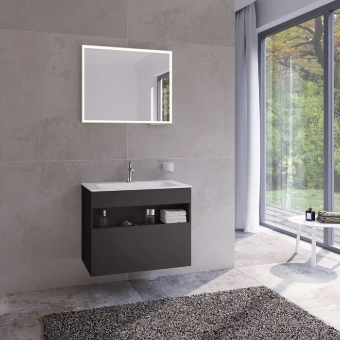 Keuco Stageline Waschtischunterbau 80 x 62,5 cm, mit 1 Auszug