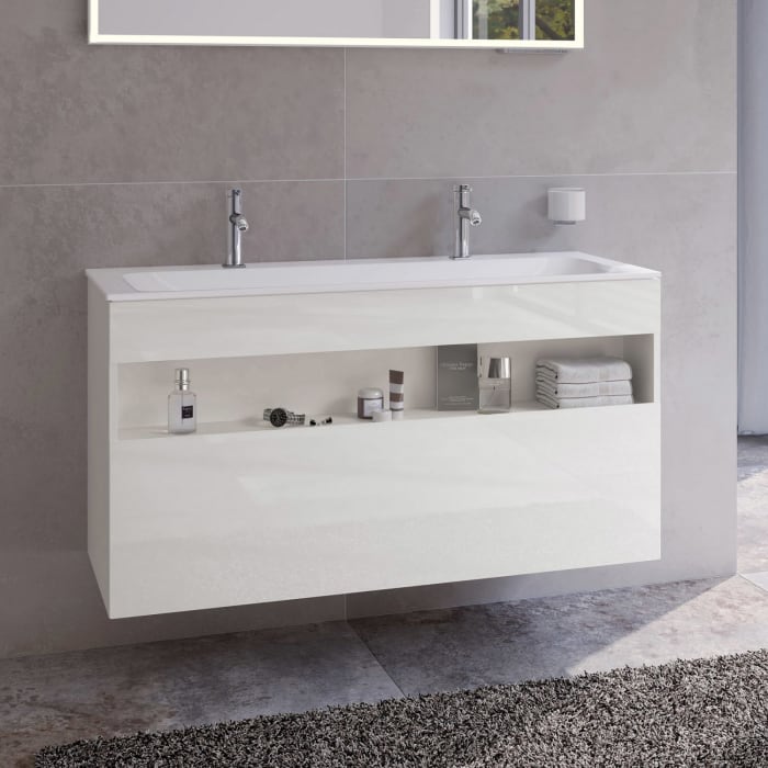 Keuco Stageline Waschtischunterbau 120 x 62,5 cm, mit 1 Auszug