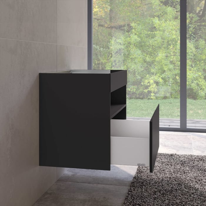 Keuco Stageline Waschtischunterbau 80 x 62,5 cm, mit 1 Auszug