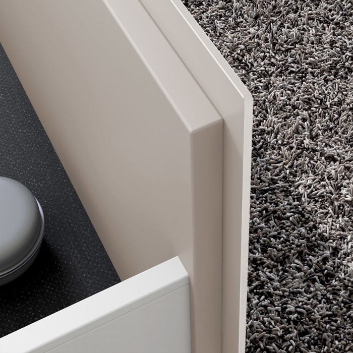 Keuco Stageline Waschtischunterbau 80 cm, Hahnloch rechts