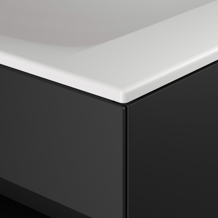 Keuco Stageline Waschtischunterbau 80 x 62,5 cm, mit 1 Auszug und LED-Fachbeleuchtung