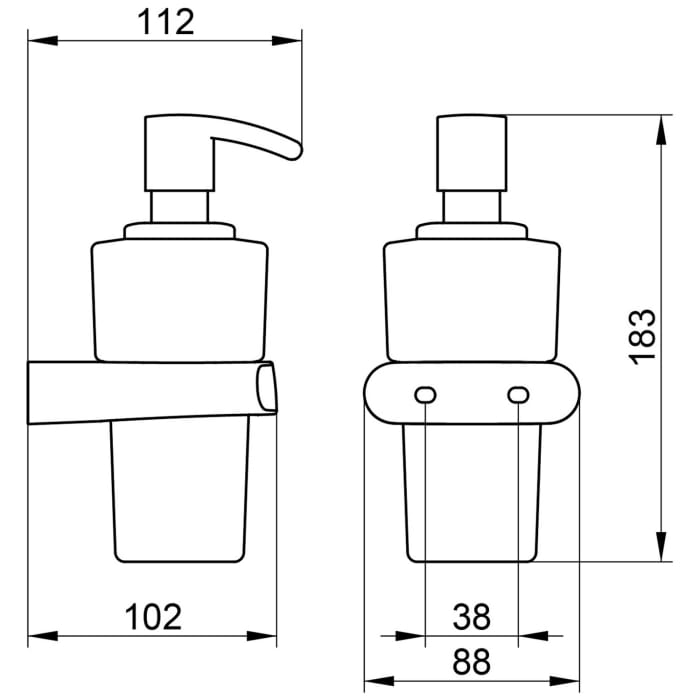 Keuco Elegance Neu Schaumseifenspender