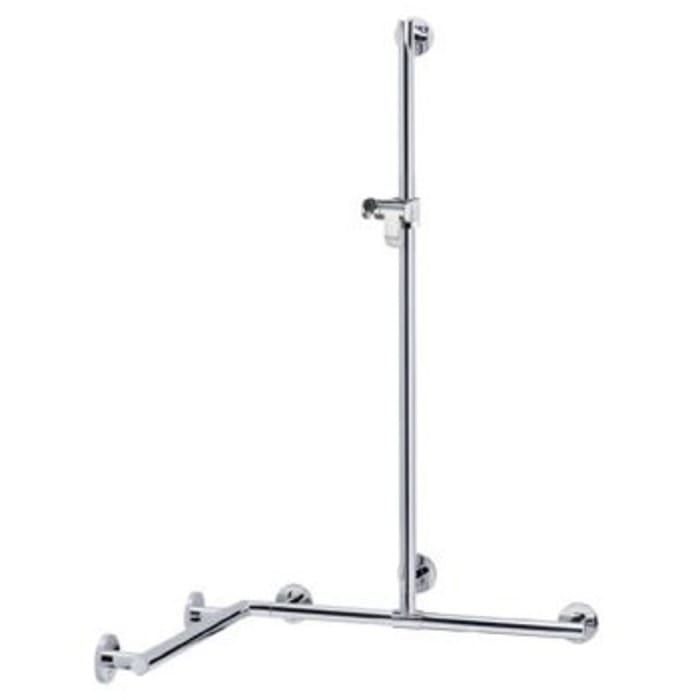 Keuco Plan Care Duschhandlauf mit Brausestange