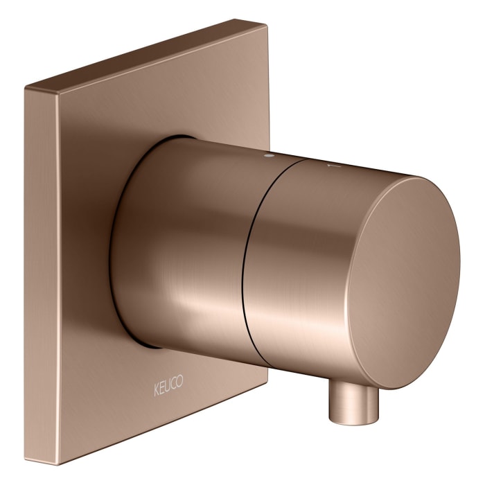 Keuco IXMO Umstellventil für 2 Verbraucher, Unterputz, Rosette eckig