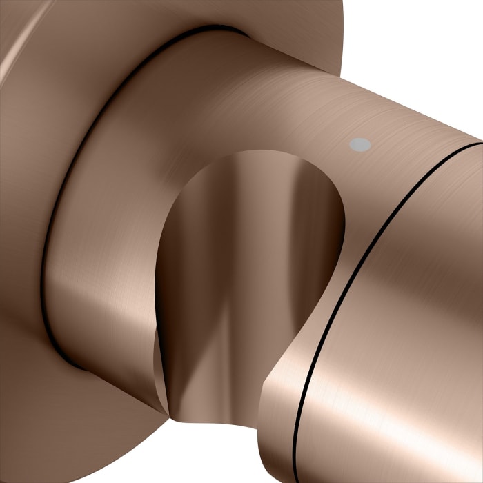 Keuco IXMO Umstellventil für 2 Verbraucher, Unterputz, mit Schlauchanschluss und Brausehalter, Rosette rund