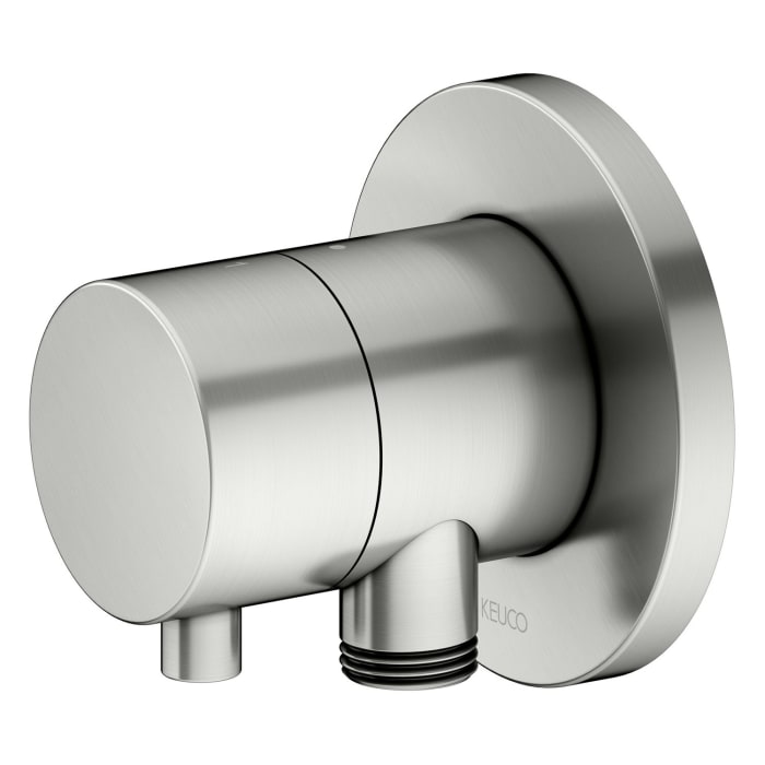 Keuco IXMO Umstellventil für 2 Verbraucher, Unterputz, mit Schlauchanschluss, Rosette rund