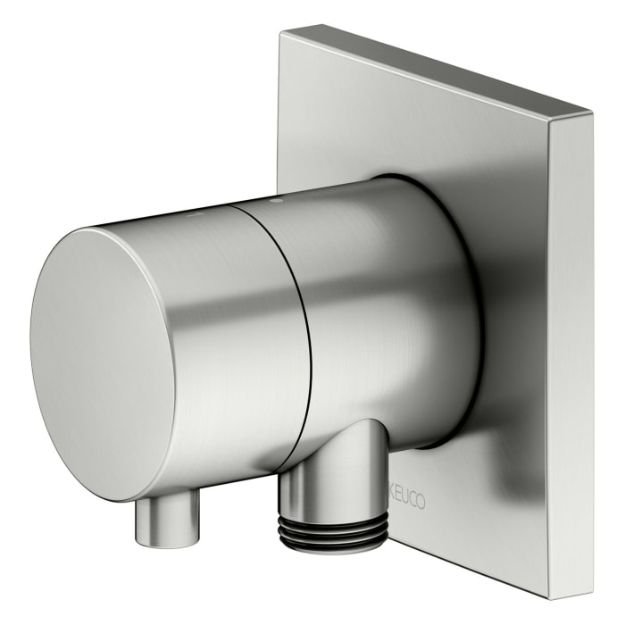 Keuco IXMO Umstellventil für 2 Verbraucher, Unterputz, mit Schlauchanschluss, Rosette eckig