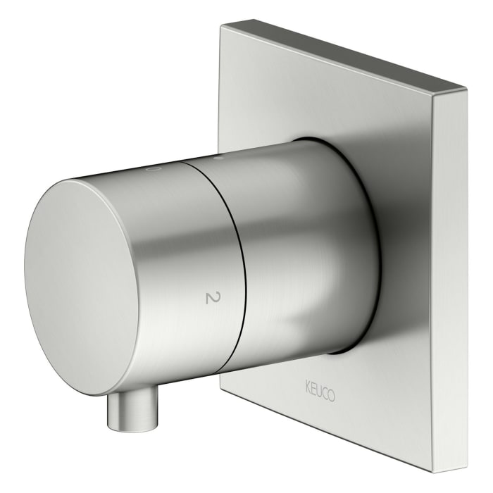 Keuco IXMO Ab- und Umstellventil für 2 Verbraucher, Unterputz, Rosette eckig