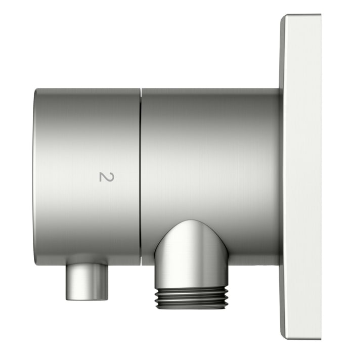 Keuco IXMO Ab- und Umstellventil für 2 Verbraucher, Unterputz, mit Schlauchanschluss, Rosette eckig