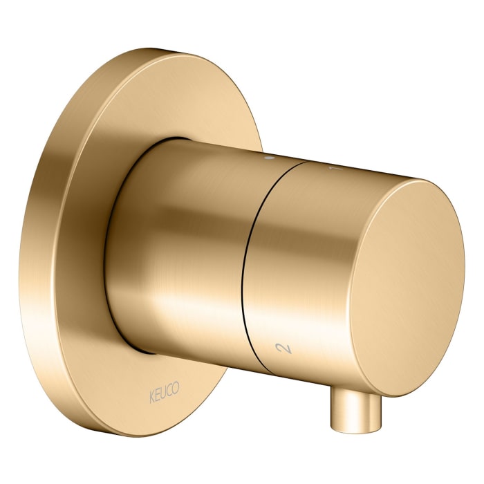 Keuco IXMO Umstellventil für 3 Verbraucher, Unterputz, Rosette rund