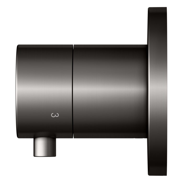 Keuco IXMO Umstellventil für 3 Verbraucher, Unterputz, Rosette rund