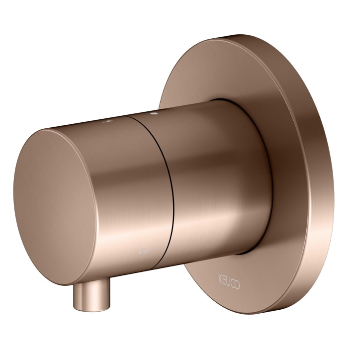 Keuco IXMO Umstellventil für 3 Verbraucher, Unterputz, Rosette rund