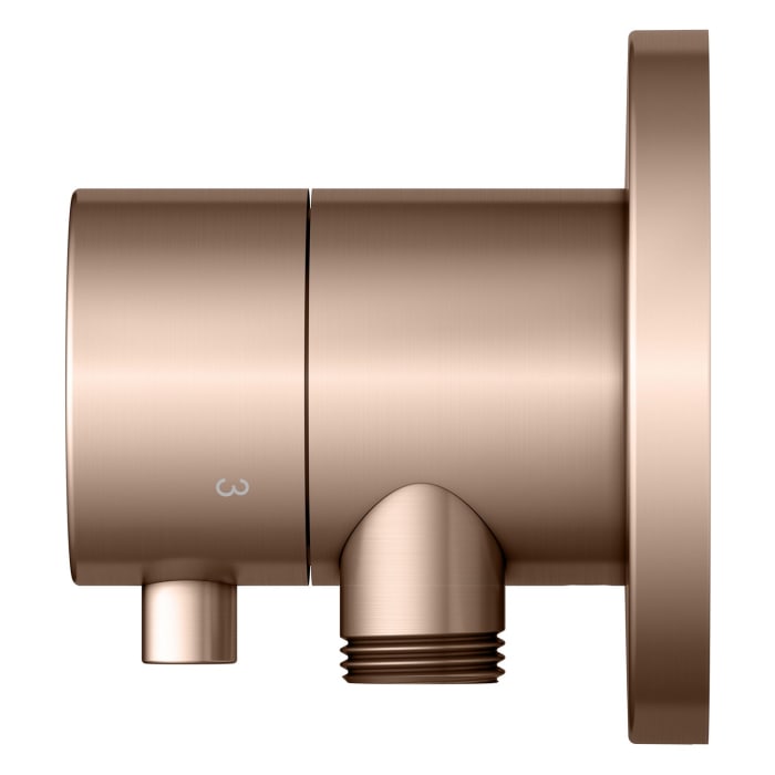 Keuco IXMO Umstellventil für 3 Verbraucher, Unterputz, mit Schlauchanschluss, Rosette rund