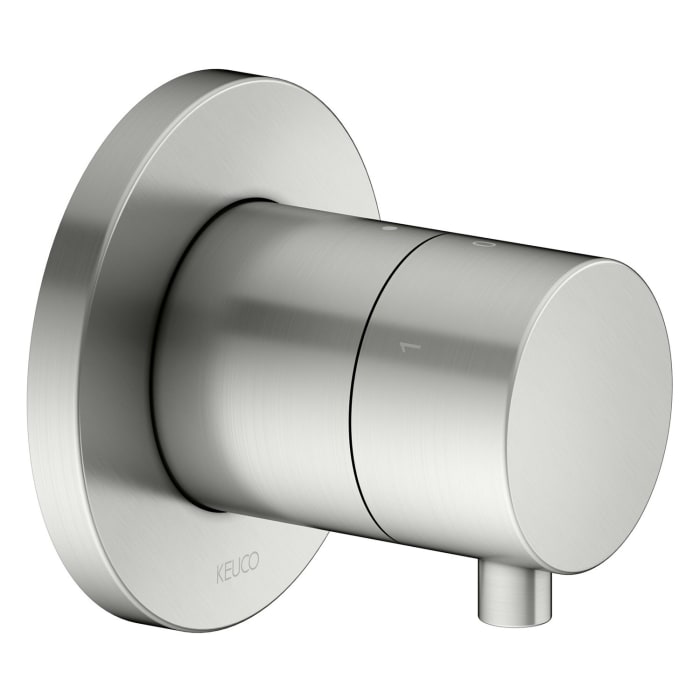 Keuco IXMO Ab- und Umstellventil für 3 Verbraucher, Unterputz, Rosette rund