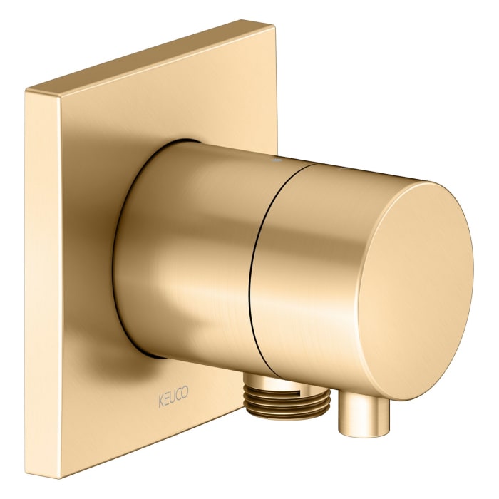 Keuco IXMO Absperrventil Unterputz, mit Schlauchanschluss, Rosette eckig