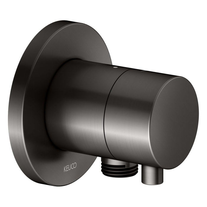 Keuco IXMO Absperrventil Unterputz, mit Schlauchanschluss, Rosette rund