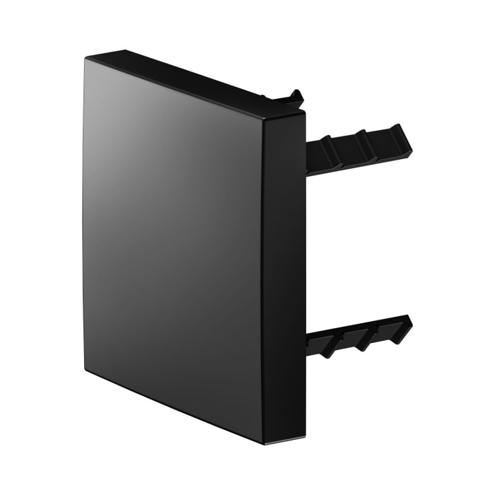 Keuco Black Selection Abdeckblende eckig, für Rohrunterbrecher