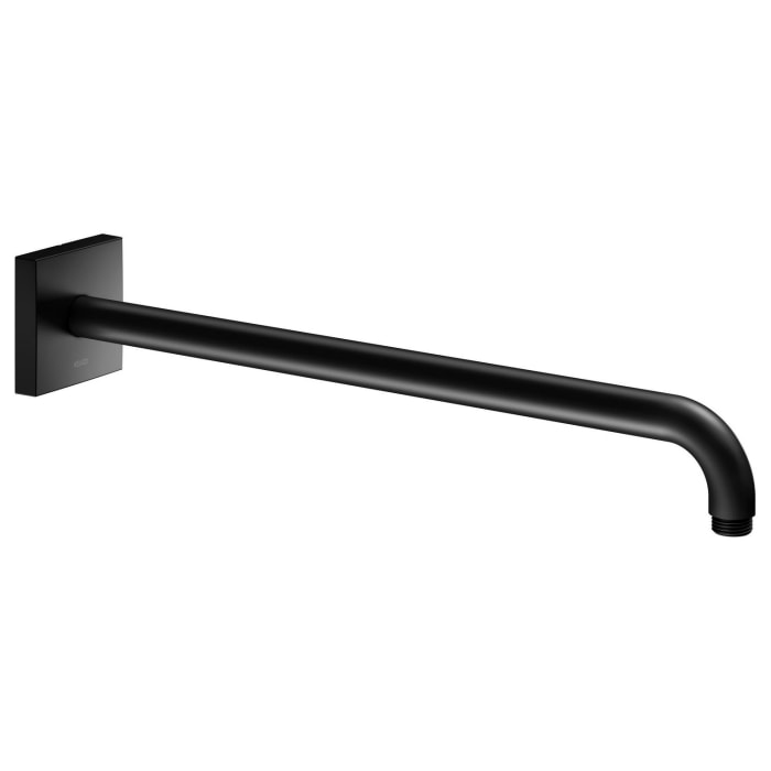 Keuco Black Selection Brausearm für Wandanschluss, Ausladung 45 cm, eckig