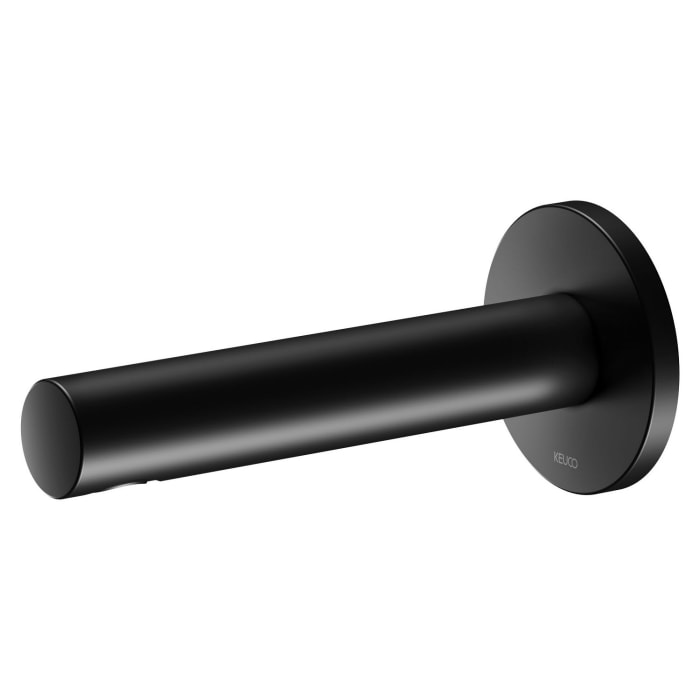 Keuco IXMO Black Selection Wanneneinlauf Unterputz, Ausladung 18 cm, Rosette rund