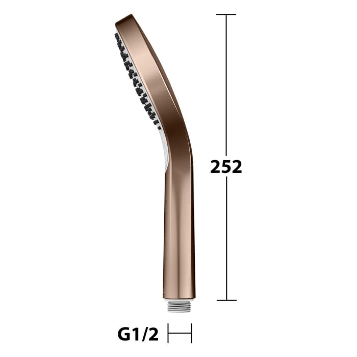 Keuco IXMO Handbrause mit 3 Strahlarten