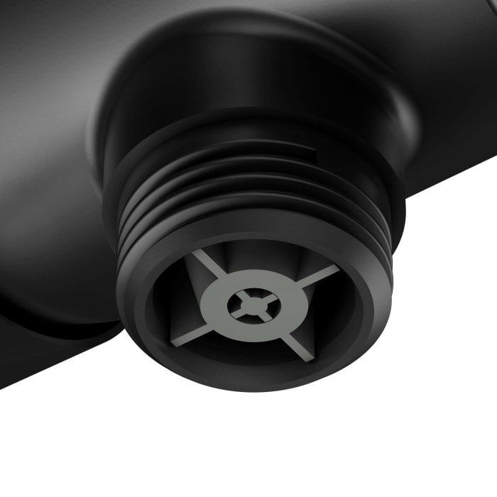 Keuco IXMO Soft Black Selection Unterputz-Einhebel-Brausemischer, mit Schlauchanschluss, eckig