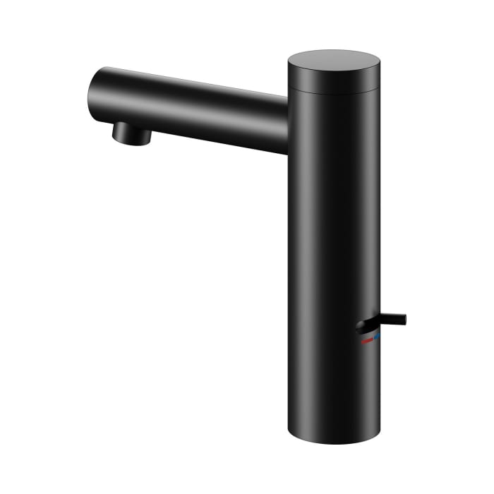 Keuco IXMO Elektronik-Waschtischmischer 130, mit Temperaturregulierung, mit Steckernetzteil