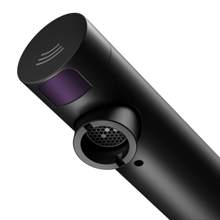 Keuco IXMO Elektronik-Waschtischmischer Unterputz mit Temperaturregulierung, rund