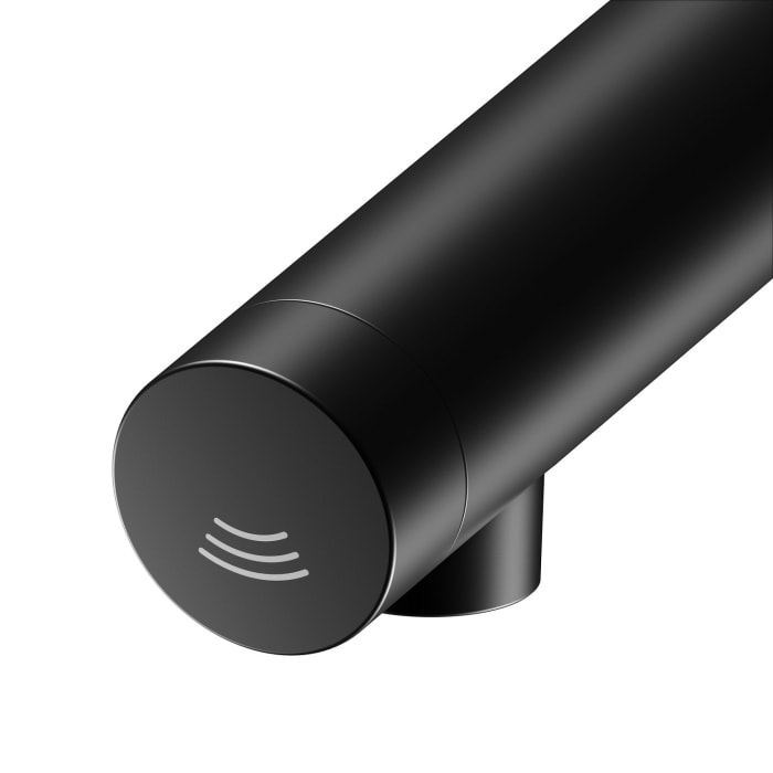 Keuco IXMO Elektronik-Waschtischmischer Unterputz mit Temperaturregulierung, rund