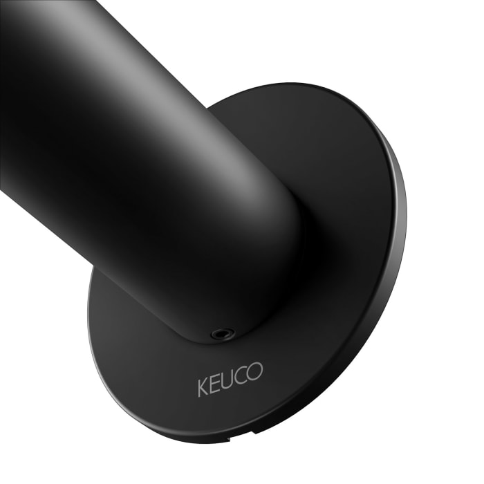 Keuco IXMO Elektronik-Waschtischmischer Unterputz mit Temperaturregulierung, rund