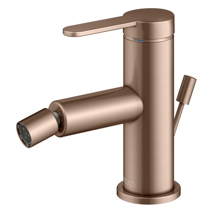 Keuco IXMO Flat Einhebel-Bidetmischer mit Zugstangen-Ablaufgarnitur